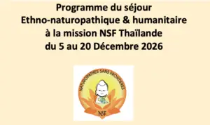 Séjour Naturopathe Sans Frontières décembre 2026